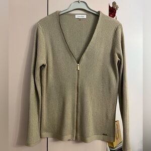 Calvin Klein Women's Beige Cardigan